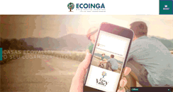 Desktop Screenshot of ecoinga.com.br